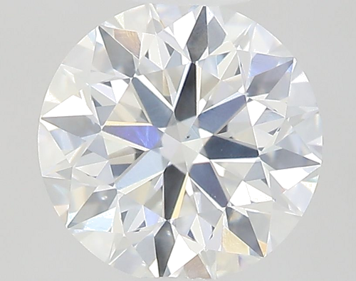 0.57 carat F-SI1 Excellent cut Natūralus Round Deimantas (1)