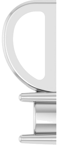 Pakabukas „Solitaire Charm“ 925 Sidabro Round 4mm (3)