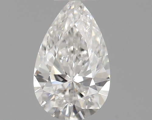 0.24 carat F-VVS2 Natūralus Pear Deimantas (1)