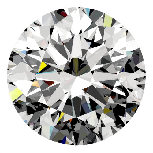 0.32 carat D-IF Excellent cut Natūralus Round Deimantas (1)