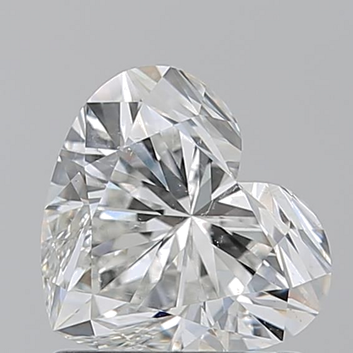 1.09 carat G-SI2 Natūralus Heart Deimantas (1)