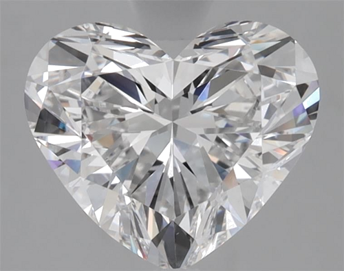2.57 carat E-VVS1 Natūralus Heart Deimantas (1)