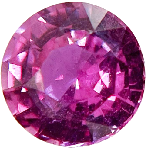3.13 carat PINK Round Safyras (1)