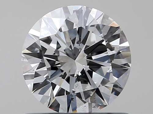 0.65 carat F-SI2 Excellent cut Natūralus Round Deimantas (1)