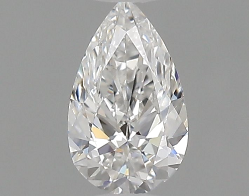 0.3 carat E-VVS2 Natūralus Pear Deimantas (1)