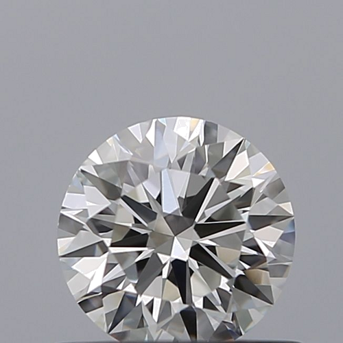 0.52 carat F-VVS2 Excellent cut Natūralus Round Deimantas (1)