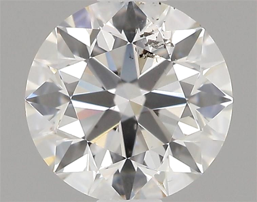 0.7 carat G-SI2 Excellent cut Natūralus Round Deimantas (1)