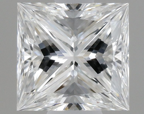0.41 carat E-VVS1 Natūralus Princess Deimantas (1)