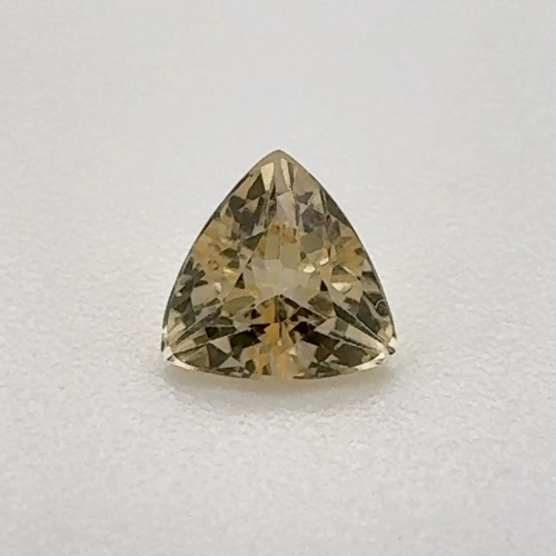 0.45 carat YELLOW Trilliant Topaz (1)