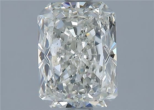 1.8 carat K-SI2 Natūralus Radiant Deimantas (1)