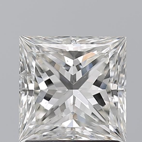 1.71 carat J-SI2 Natūralus Princess Deimantas (1)