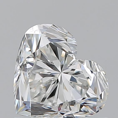 1.01 carat H-VVS1 Natūralus Heart Deimantas (1)