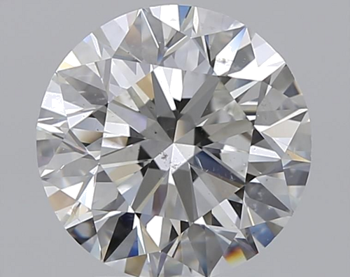 2.5 carat G-SI1 Excellent cut Natūralus Round Deimantas (1)