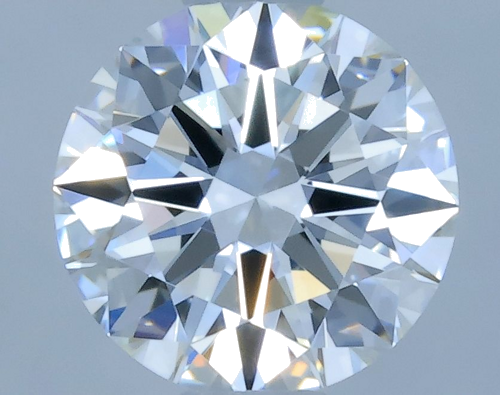 0.52 carat F-FL Excellent cut Natūralus Round Deimantas (1)