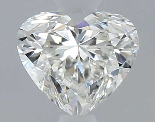 0.5 carat I-SI1 Natūralus Heart Deimantas (1)