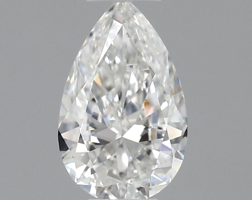 0.24 carat F-VVS2 Natūralus Pear Deimantas (1)
