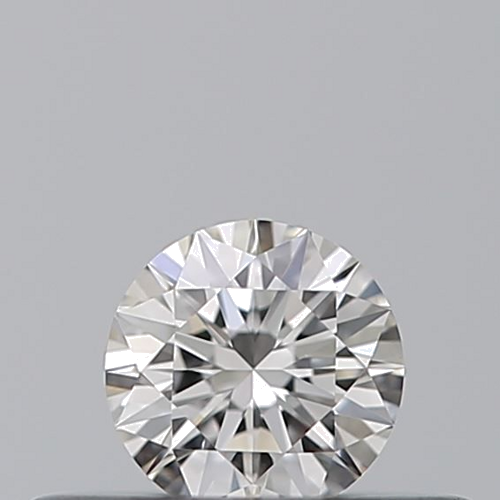 0.19 carat F-VVS1 Excellent cut Natūralus Round Deimantas (1)