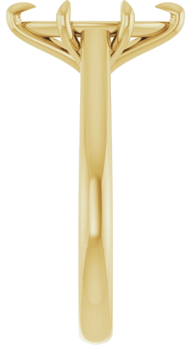 Sužadėtuvių Žiedas „Claw-Prong“ 14k yellow gold Marquise 12mm x 6mm (4)