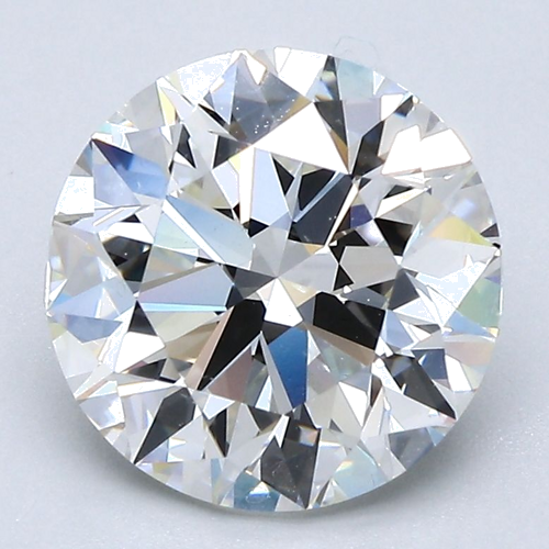 3.01 carat H-VS2 Excellent cut Natūralus Round Deimantas (1)