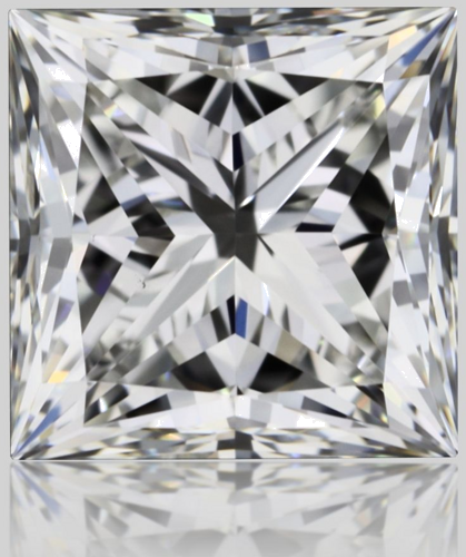 1.01 carat H-VS1 Natūralus Princess Deimantas (1)