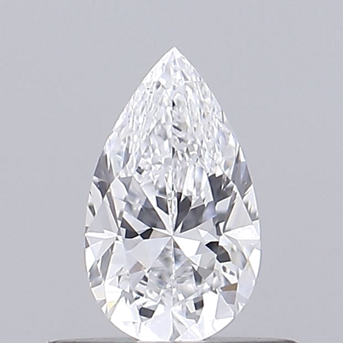0.38 carat D-VS1 Natūralus Pear Deimantas (1)