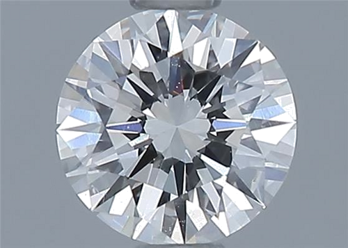 0.58 carat H-VVS2 Very Good cut Natūralus Round Deimantas (1)