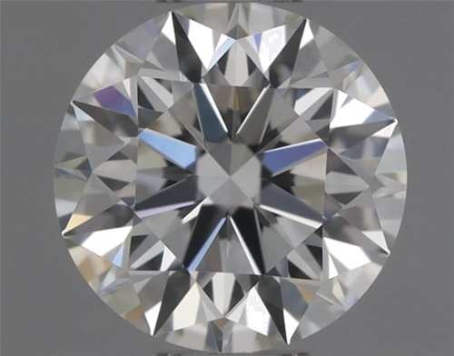 0.44 carat H-VVS2 Excellent cut Natūralus Round Deimantas (1)