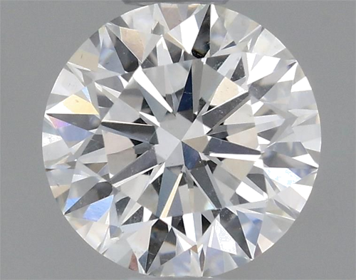 0.43 carat F-SI2 Excellent cut Natūralus Round Deimantas (1)