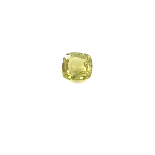 0.65 carat YELLOW Cushion Chrysoberyl (1)