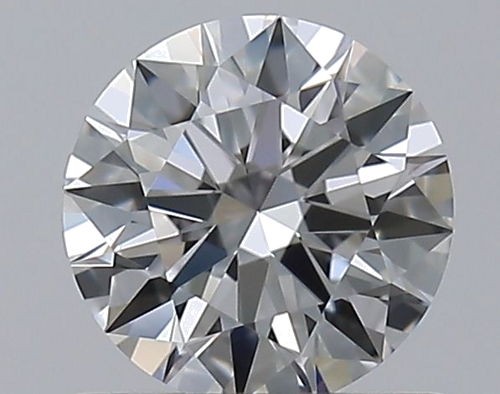 0.61 carat F-VVS1 Excellent cut Natūralus Round Deimantas (1)