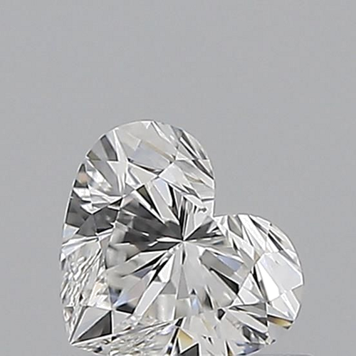0.5 carat E-VVS2 Natūralus Heart Deimantas (1)