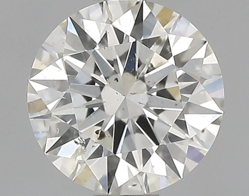 0.81 carat K-SI2 Excellent cut Natūralus Round Deimantas (1)