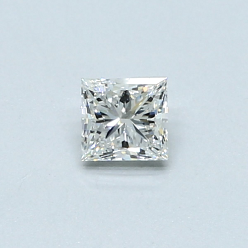 0.29 carat F-VVS2 Natūralus Princess Deimantas (1)