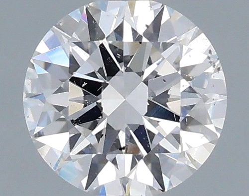 0.56 carat D-SI2 Excellent cut Natūralus Round Deimantas (1)