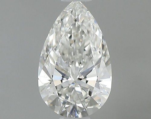 0.51 carat H-VVS2 Natūralus Pear Deimantas (1)