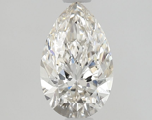 0.8 carat H-VS2 Natūralus Pear Deimantas (1)