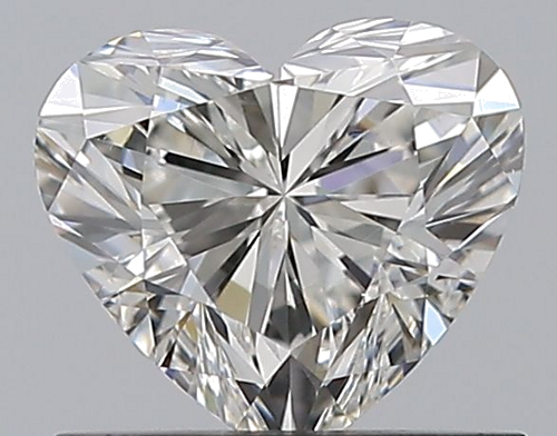 0.7 carat G-VS2 Natūralus Heart Deimantas (1)