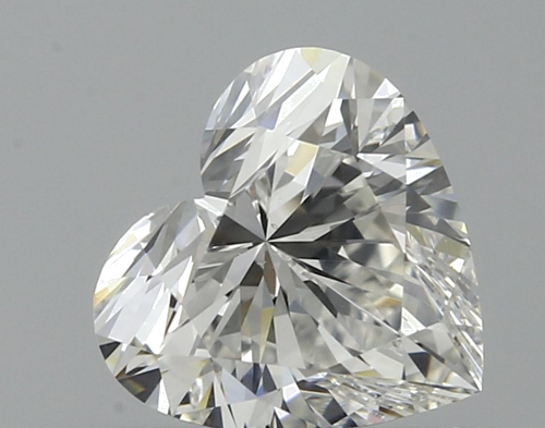 0.51 carat G-VS2 Natūralus Heart Deimantas (1)