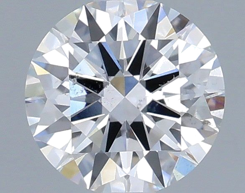 0.46 carat E-SI1 Excellent cut Natūralus Round Deimantas (1)