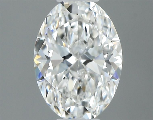 0.35 carat F-VVS1 Natūralus Oval Deimantas (1)