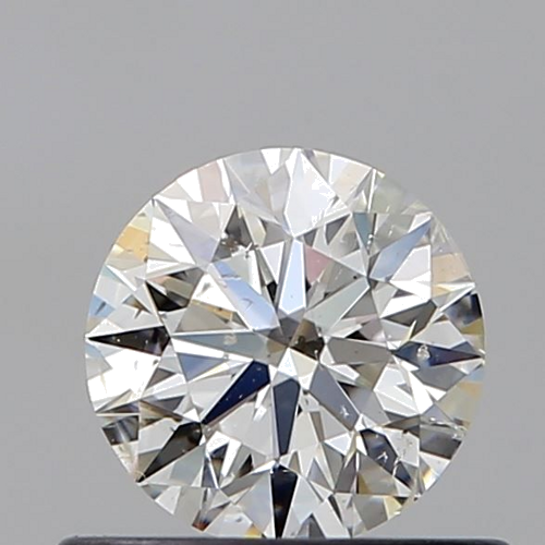 0.53 carat I-SI2 Very Good cut Natūralus Round Deimantas (1)
