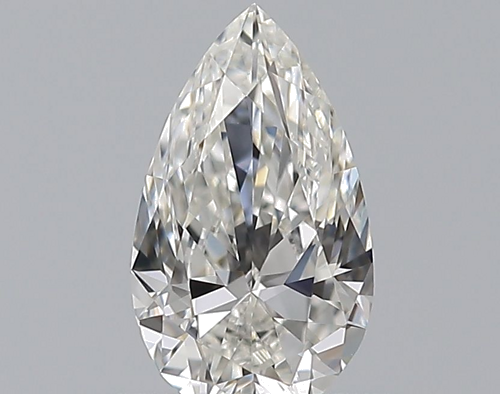 0.4 carat G-VVS2 Natūralus Pear Deimantas (1)