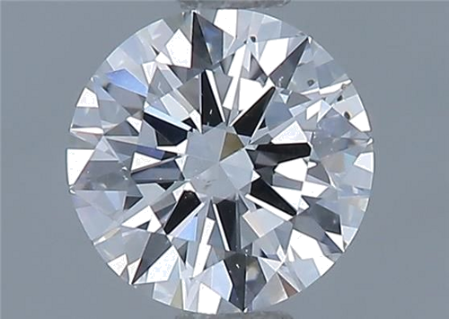 0.58 carat E-SI1 Excellent cut Natūralus Round Deimantas (1)