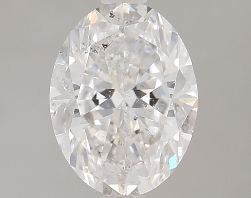 1.71 carat D-SI2 Natūralus Oval Deimantas (1)