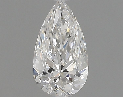 0.32 carat G-VS2 Natūralus Pear Deimantas (1)