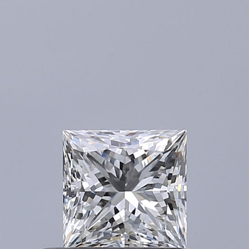 0.5 carat E-VVS1 Natūralus Princess Deimantas (1)