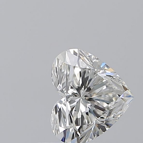 1.01 carat H-VS1 Natūralus Heart Deimantas (1)