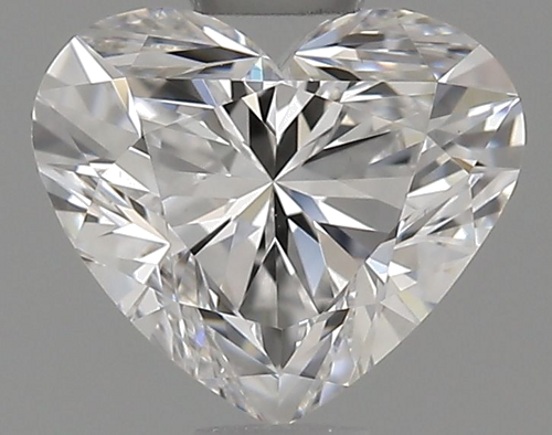 0.7 carat D-VS1 Natūralus Heart Deimantas (1)