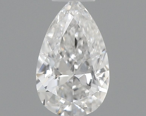 0.23 carat F-VVS2 Natūralus Pear Deimantas (1)