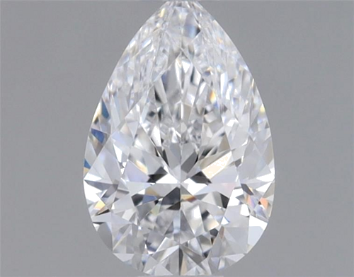 0.43 carat D-VVS2 Natūralus Pear Deimantas (1)